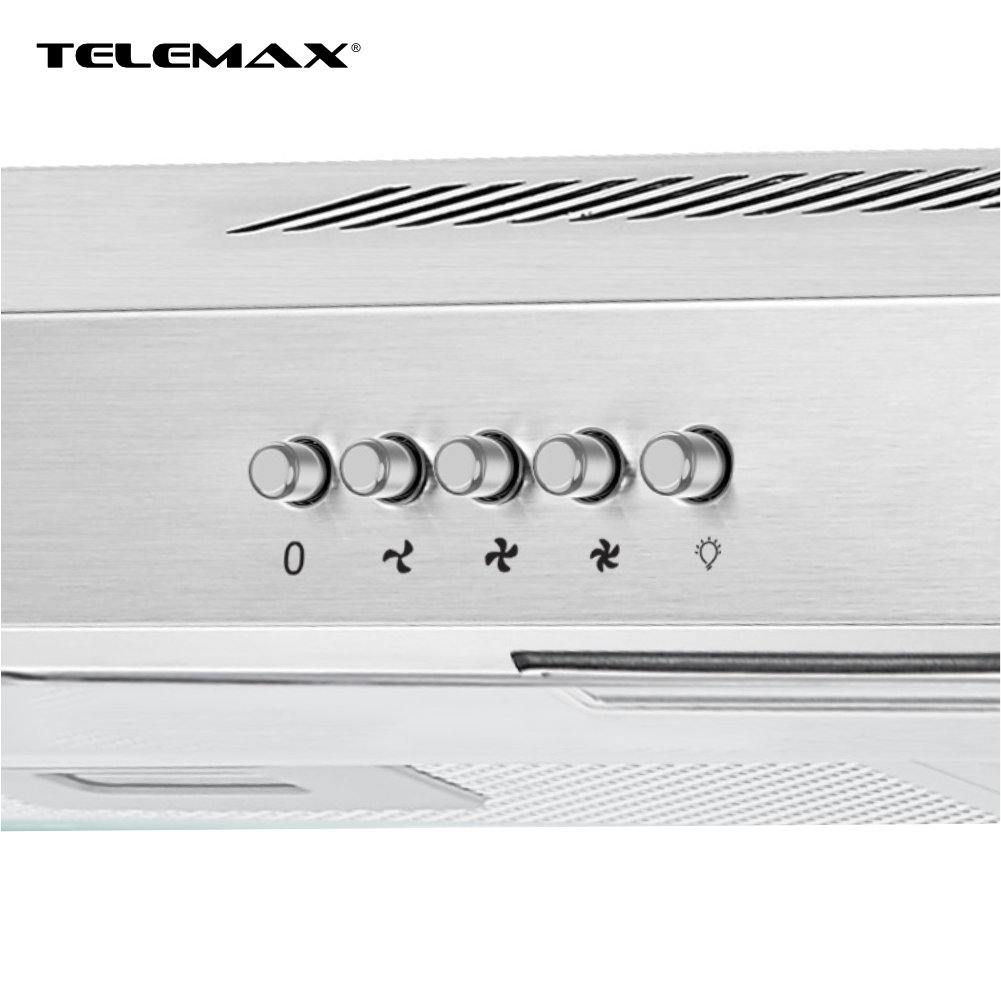 Απορροφητήρας Κουζίνας Ελεύθερος 60cm Telemax TF2360 Inox - Image 3