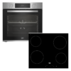 ΣΕΤ ΦΟΥΡΝΟΣ-ΕΣΤΙΑ ΕΝΤΟΙΧΙΖΟΜΕΝΟΣ BEKO BBIM12300XM - HIC64400E