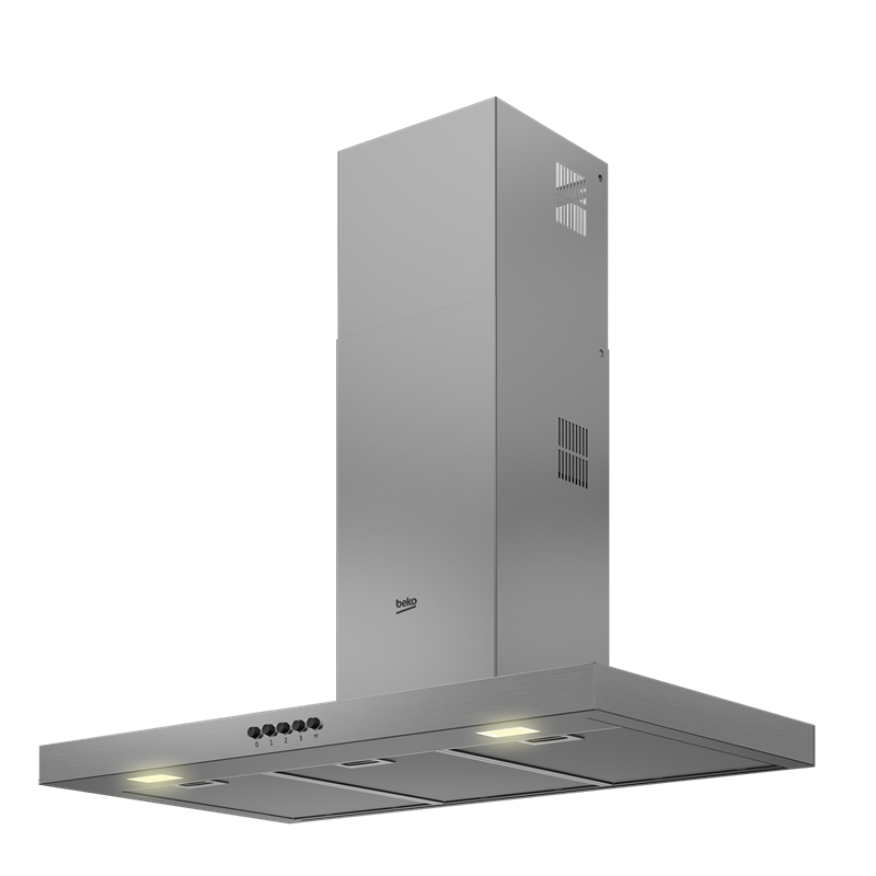 ΑΠΟΡΡΟΦΗΤΗΡΑΣ ΚΑΜΙΝΙ BEKO BHCB91622BXH (90cm) - Image 2