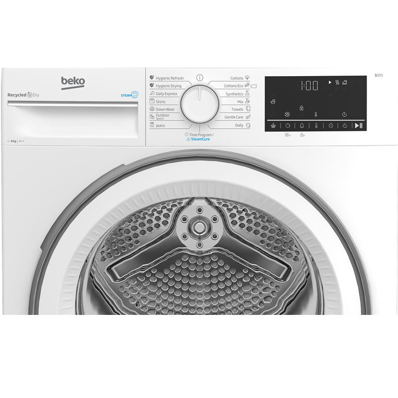 ΣΤΕΓΝΩΤΗΡΙΟ BEKO B3T68230, 8kg - Image 3
