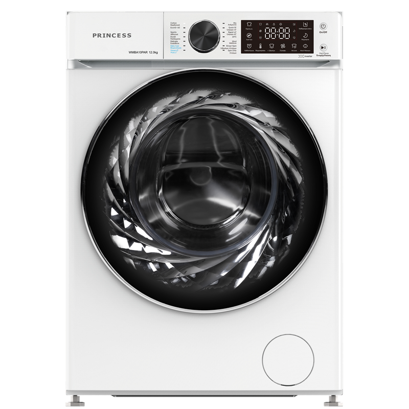 ΠΛΥΝΤΗΡΙΟ ΡΟΥΧΩΝ PRINCESS WMBA12PAR , 12kg