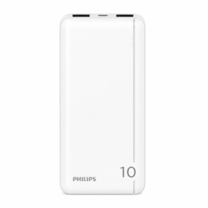 POWER BANK Philips DLP1810CW/GRS 10000 mAh, SLIM, WHITE