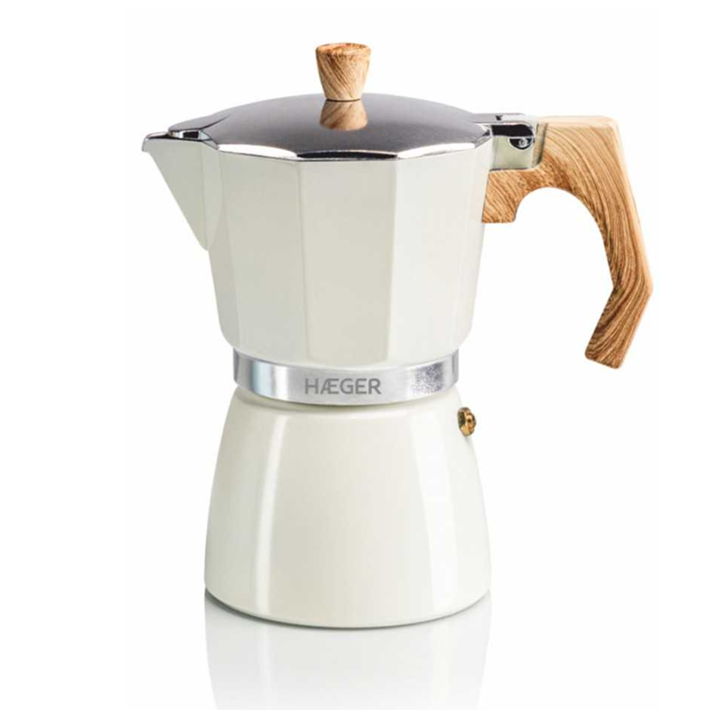ΜΠΡΙΚΙ ESPRESSO HAEGER CP-06A.010A Moka Pot 6 ΜΠΕΖ