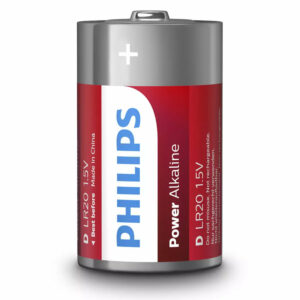 Alternative view of ΜΠΑΤΑΡΙΕΣ Philips POWER ALKALINE D (LR20P2B) 2τμχ