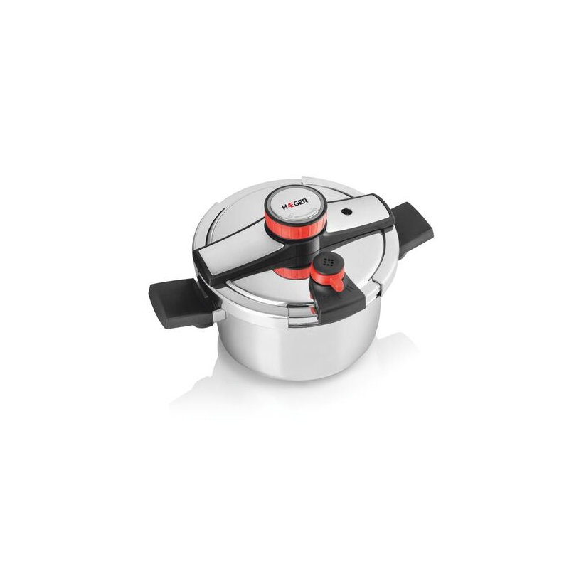 ΧΥΤΡΑ ΤΑΧΥΤΗΤΟΣ HAEGER PC-6SS.022A Easy Lock Pressure Cooker 6LT - Image 2
