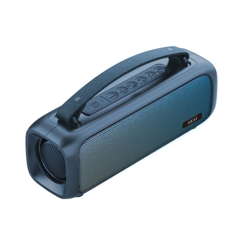 ΦΟΡΗΤΟ ΗΧΕΙΟ Akai ABTS-08BL Bluetooth - ΜΠΛΕ - Image 3
