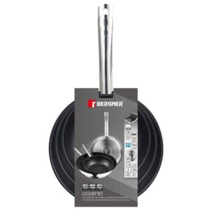 Alternative view of ΤΗΓΑΝΙΑ ΣΕΤ 3τμχ BERGNER Gourmet BG-32164-MM - 20, 24, 28cm