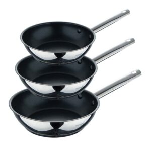 ΤΗΓΑΝΙΑ ΣΕΤ 3τμχ BERGNER Gourmet BG-32164-MM - 20, 24, 28cm