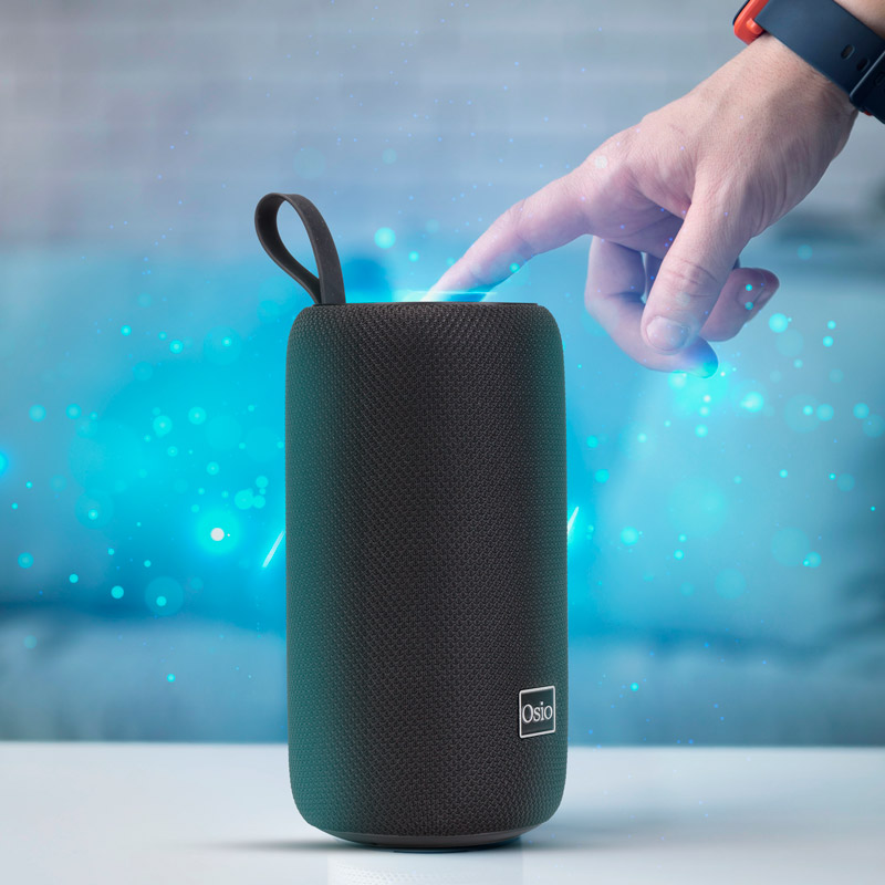 ΦΟΡΗΤΟ ΗΧΕΙΟ Osio OBT-8000BL Bluetooth ΑΔΙΑΒΡΟΧΟ - BLACK - Image 14